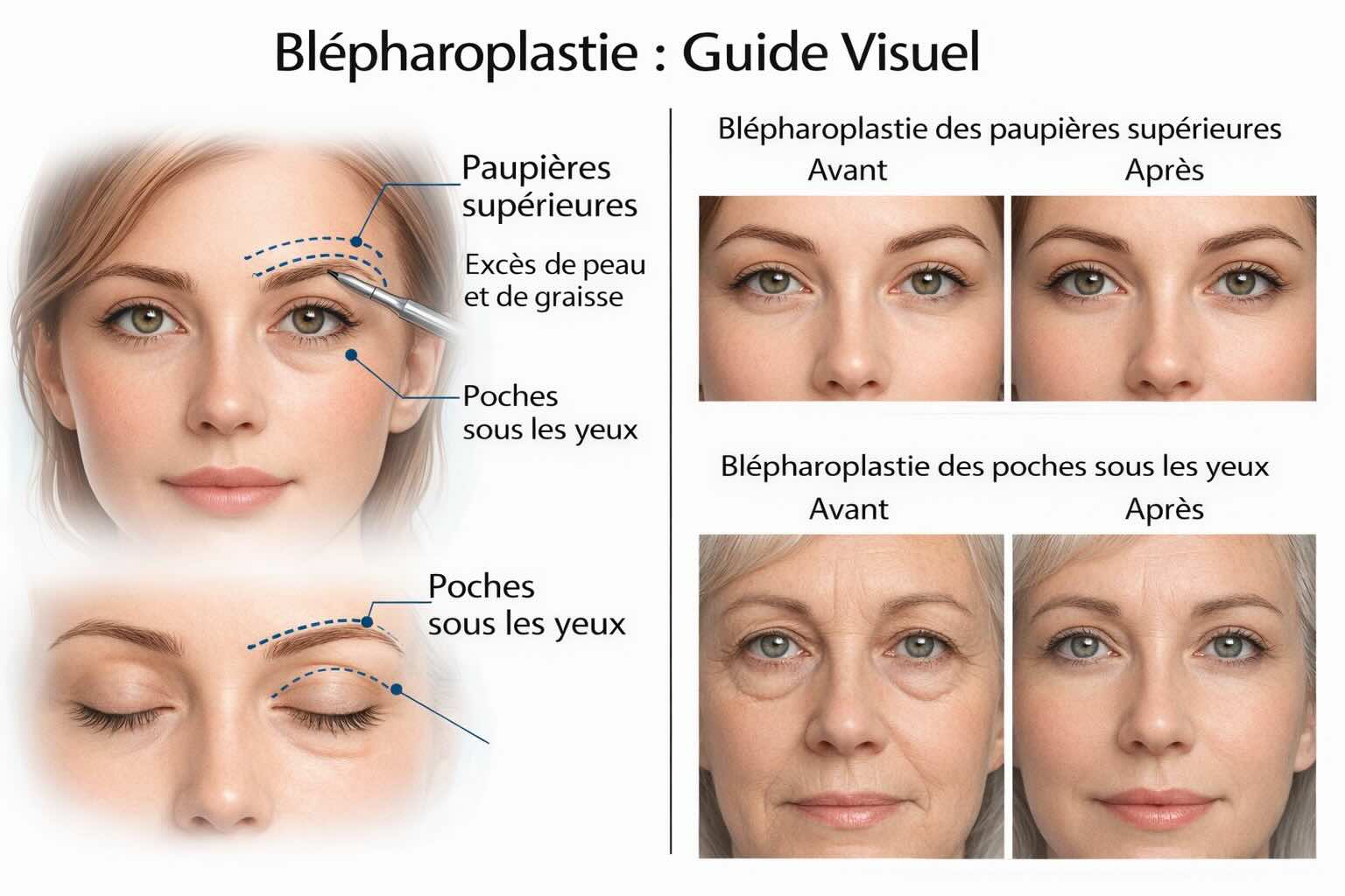 Blépharoplastie — guide visuel